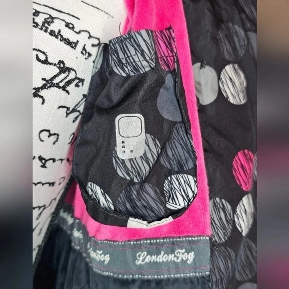 London Fog Girl's Rain Jackets Size 14 - Picture 5 of 15